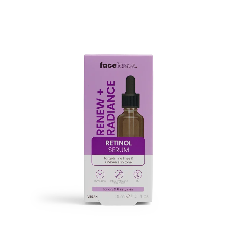 Face Fact Renew + Radiance Retinol Serum 30ml