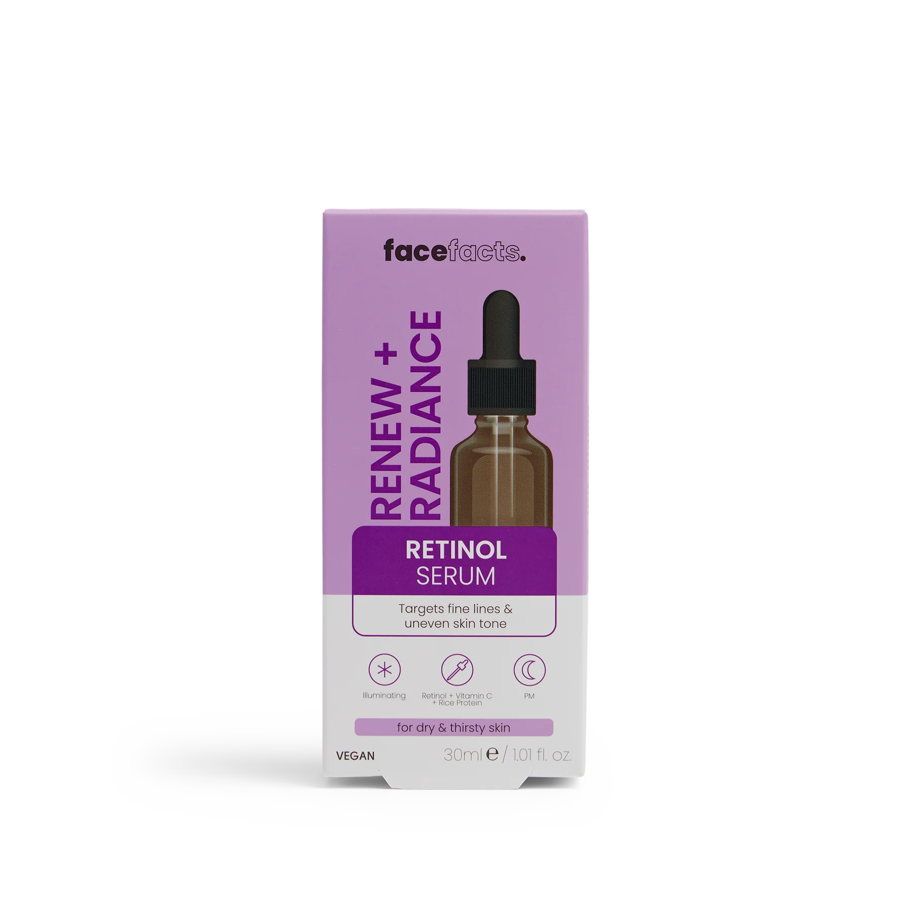 Face Fact Renew + Radiance Retinol Serum 30ml