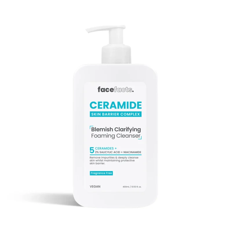 FACE FACT Ceramide Blemish Clarifying Foaming Cleanser 400ml