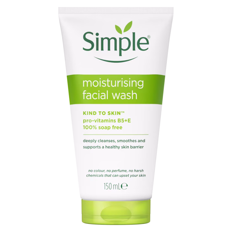 SIMPLE Moisturising Facial Wash 150ml