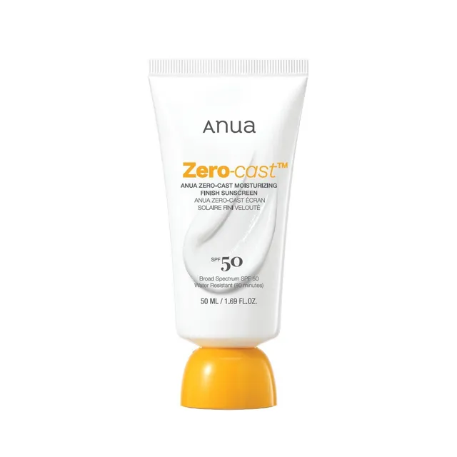 Anua Zero Cast Moisturizing Finish Sunscreen SPF50+ PA+++ 50ml